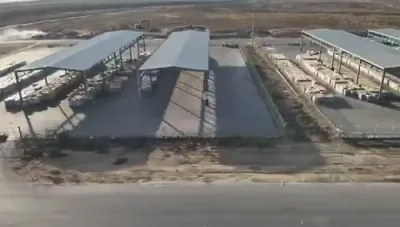 950 טראקס אויפ'ן וועג אריין צו טיילן הילף אין עזה