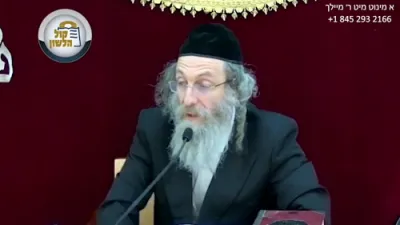 א מינוט מיט ר' מיילך שליט"א-ערש"ק פרשת מטות- מסעי - כט' תמוז תשפ"ה