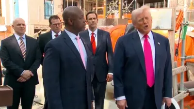 טראמפ רייסט זיך מיט דזשרעם פאול צו שניידן די ראטעס 