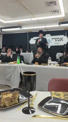 רבי שלמה עהרליך טרעט אויף ביי סיום מסכת פון ת"ת אמרי שפר