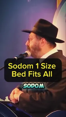 ניין! אידישקייט איז נישט א 1 סייז פיטס אלל!