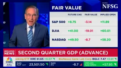 אמעריקאנע GDP איז געשפרינגן מיט 3% העכער ווי ערווארטעט! 