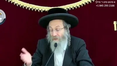 א מינוט מיט ר' מיילך שליט"א-ערש"ק פרשת דברים ז' אב תשפ"ה