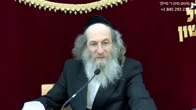 א מינוט מיט ר' מיילך שליט"א-יום ג' פרשת דברים ד' אב תשפ"ה