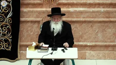 דרשת ליל תשעה באב דורך המשפיע הגה"צ רבי אהרן טויסיג שליט"א