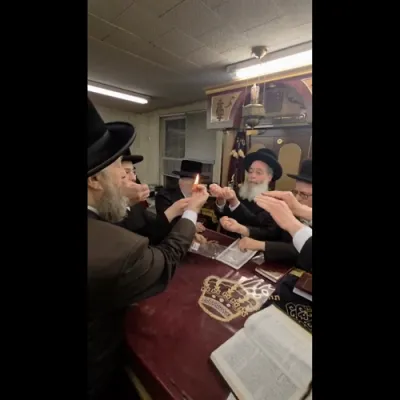  ט" באב בחצר הקודש ליסקא תשפ"ה