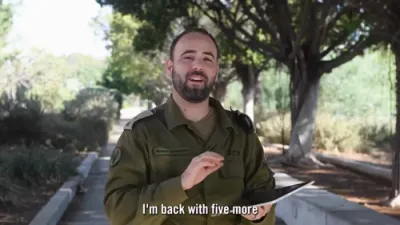 צה"ל ווארטזאגער רעדט פון די פראפאגאנדע ארום די עזה קריג 