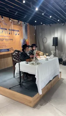 מסע התומכים בראשות גאב"ד סאטמאר מאנסי שליט"א 