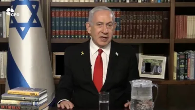 נתניהו רופט פאר איראנער אויפצושטיין פאר זייערע רעכטן, און זאגט צו וואסער, טעכנאלאגיע און בעיקר פרייהייט.