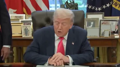 פרעזידענט טראמפ שילדערט די טראנספארמאציע אין סאושל סעקיוריטי סערוויסעס.