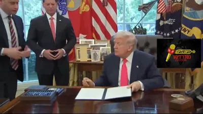 טראמפ צייכנט 90'סטן יארטאג פון סאושל סעקיורעטי מיט צוזאג פון טעקס קאטס פאר עלטערע מענטשן 