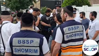 א פארברעכער אין בארא פארק וואס האט באשווינדעלט א פרוי מיט 60 טויזנט דאלער ווערט ארעסטירט