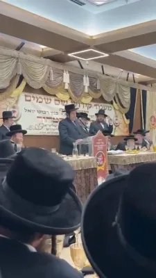 הכנסת ס"ת פון ר' יואל לאנדא אין ירושלים 