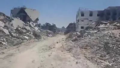 א בליק אויף די איבערבלייבעניש פון צפון געגענט אין עזה 