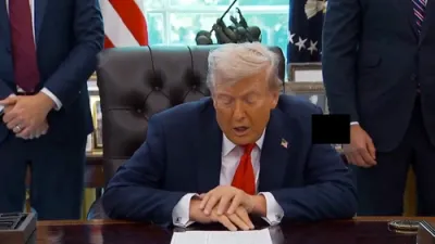 טראמפ דערציילט וויאזוי וואשינגטאן די סי טוישט זיך צוליב וואס מען האט אנגעהויבן קעיר נעמען דערפון