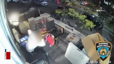 א אויפרייס אין א בעיסמענט אין קראון הייטס
