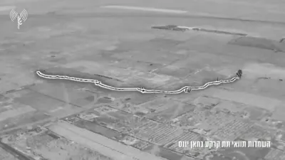 צה"ל אטאקירט אין חאן יוניס