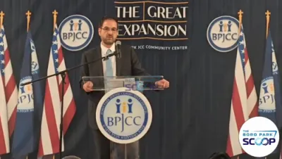 BPJCC ביים עפענונג פון א נייע צענטער אין בארא פארק 