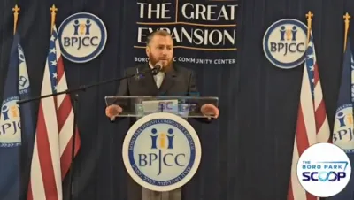 BPJCC ביים עפענונג פון א נייע צענטער אין בארא פארק 