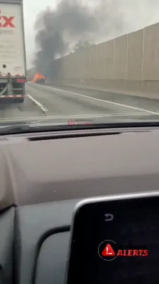 א קאר פלאקערט אויף ניו דזשערסי טורנפייק