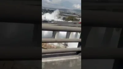 געז טאנק אויפרייס אין מעקסיקא סיטי ברענגט אום 3 און פארוואונדעט 70