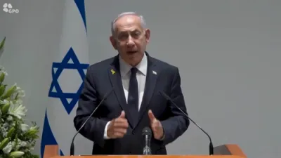 נתניהו מיט א ווערענונג צו קאטאר: ווער עס האלט טעראריסטן זאל זיי ארויסגעבן אדער ברענגן צו יוסטיץ אויב איר וועט דאס נישט טוהן וועל מיר עס טוהן פאר אייך 