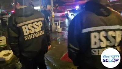 א פארשוין וואס האט געגאנבעט פאסט אין בארא פארק איז ארעסטירט געווארן 