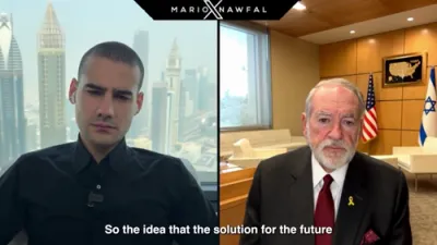 מייק האקאבי רעדט איבער דעם פראנצוישן פרעזידענט מאקרון איבער זיין אנערקענונג פון א פאלאסטינע לאנד 