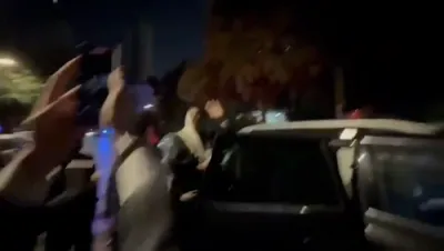 ישראל פרוש ווערט ארעסטירט פארן בלאזן שופר ביי א פראטעסט קעגן גזירת הגיוס 