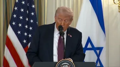 פרעזידענט טראמפ הייבט אן דרייפאכיגע שלום געשפרעכן מיט קאטאר און מדינת ישראל.