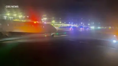 איינער פארוואונדעט נאך א דעלטא ערעפלאנען קרעש אין לאגווארדיא לופטפעלד 