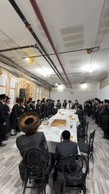 ערב און מוצאי יו"כ בחצר הקודש קרעטשניף וויליאמסבורג 