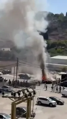 א איזראעלי דראון אטאקע הארגעט א חיזבאללה פירער