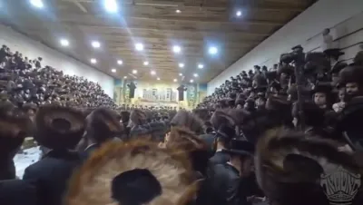 אושפיזא ד'יעקב ביי כ"ק אדמו"ר מסאטמאר שליט"א אפגעראכטן אין קרית יואל 