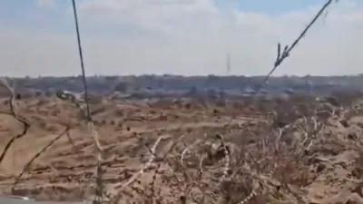 צה"ל הייבט אן לופט אטאקעס אין רפיח נאכדעם וואס חאמאס האט פארלעצט די פייעראפשטעל.