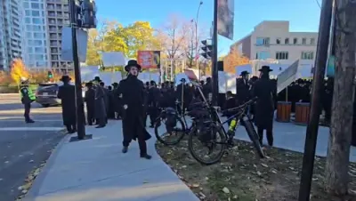 פולע גאלעריע: חנוכת הבית און הכנסת ס"ת בחצר הקודש סאדיגורא לאנדאן