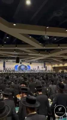 כינוס הלומדים חבורת יסודי התורה בחצר הקודש סאטמאר 