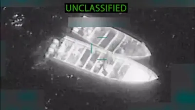 14 זענען אומגעקומען נאך וואס אמעריקע האט אטאקירט א דראג שיף