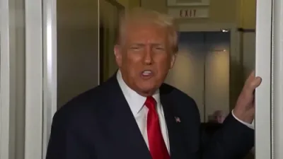 טראמפ רעדט וועגן זיין מיטינג מיט שי דזשימפינג פון טשיינע