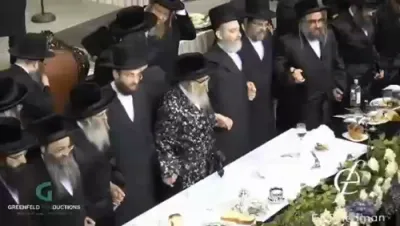 הערליכע ווידיאו פון די סיום אין חבורת יסודי התורה בחצר הקודש סאטמאר