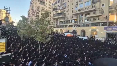 חלק ב' בילדער און ווידיאוס פון די ריזיגע עצרת המיליון אין ירושלים