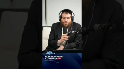 יוחנן דאןן ביים רעדן אויף די קול העולם נייעס פלאטפארמע איבער מאמדאני'ס געווינס 