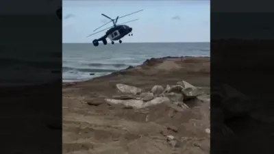 רוסישע באאמטע זענען געשטארבן ווען זייער פליגער האט געקראכט