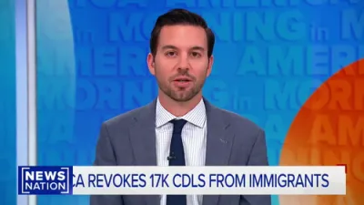 לייסענס פון 17 טויזענט אימיליגאלע אימיגראנטישע טראק דרייווערס אוועק גענימען אין קאליפארניע 