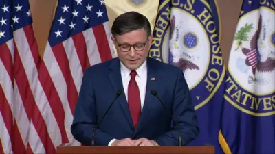 ספיקער דזשאנסאן בעט זאפארטיגע רעאקציע ווען דעמאקראטן ענדיגן די גאווערמענט שאטדאון 