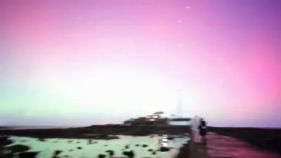 הערליכע הימלען אין ענגלאנד נאך א שטורעם