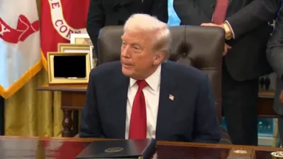 טראמפ זאגט אז די עריפארטס פראבלעמען אונטער די שאטדאון וועלן ווערן מסודר