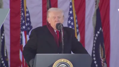 טראמפ דערקלערט וועטעראנען טאג אלס "נצחון טאג," צוליב די געווינסן פון די פאראייניגטע שטאטן אין וועלט מלחמות.