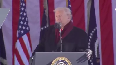 טראמפ רעדט פון די אטאקעס אויף די איראנע נוקלעאר