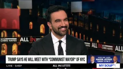 מאמדאני באשטעטיגט אז ער גייט זיך טרעפן מיט טראמפ מארגן פרייטאג אין די ווייסע הויז 